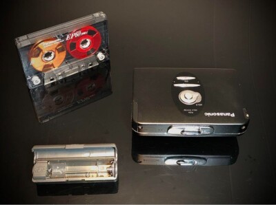Panasonic Cassette Walkman RQ-SX33 Cassette Player Operation has