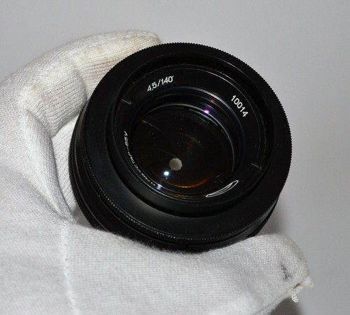 NEAR EXC! SOVIET USSR INDUSTAR-55U ENLARGEMENT LENS f4.5/140 M42, SERIAL #10014 - 第 7/8 張圖片