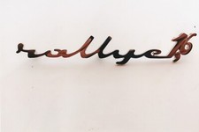 123 replica SCRITTA POSTERIORE PER LANCIA FULVIA HF CAR BADGE STEMMA LOGO