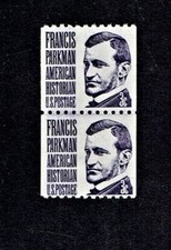 1966- U.S. Prominent Americans 3c Parker COIL LINE PAIR  Sc#1297 M/NH/OG ^