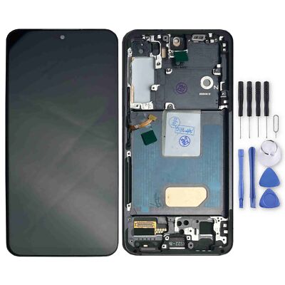 For Samsung Galaxy S22 Display Full TFT with Frame Unit Touch Replacement Black