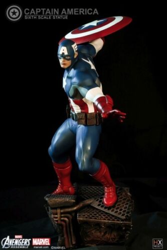 Estatua XM Studio HX Capitán América NUEVA SELLADA ENVÍO GRATUITO EE. UU. UE Asia - Imagen 3 de 6