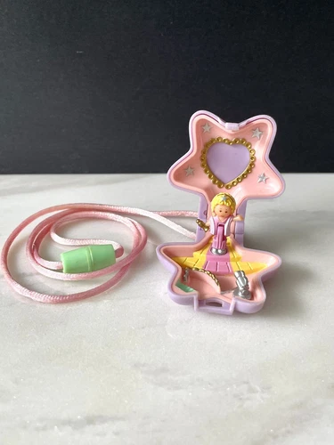 Polly Pocket 1992 Bluebird “Film Star Locket” RARE 100% Complete