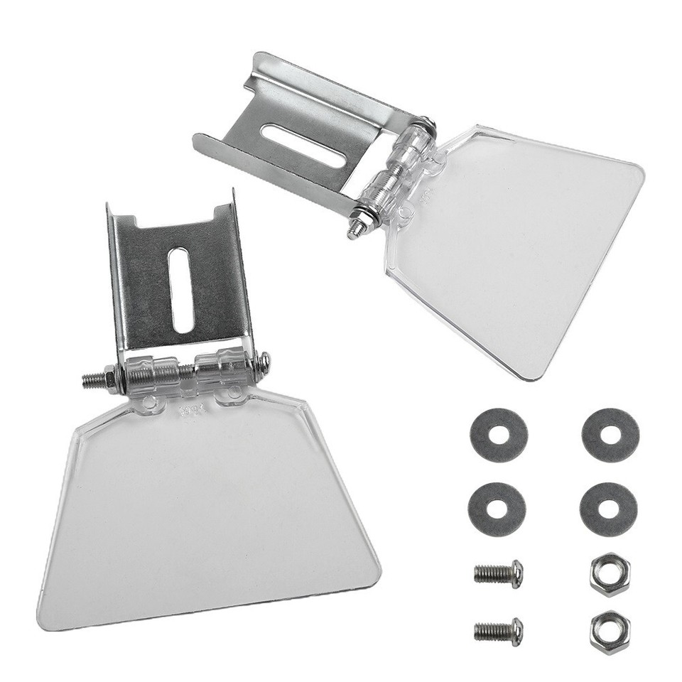 Scudo Protezione Per Smerigliatrice Da Banco - Paraocchi In Acciaio Inox Con Kit Fissaggio - Foto 3