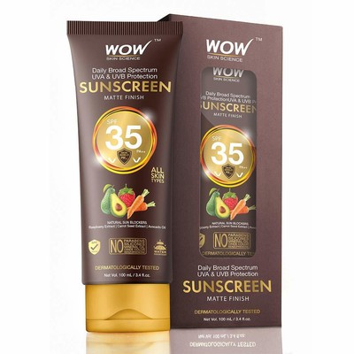sunscreen that dries matte