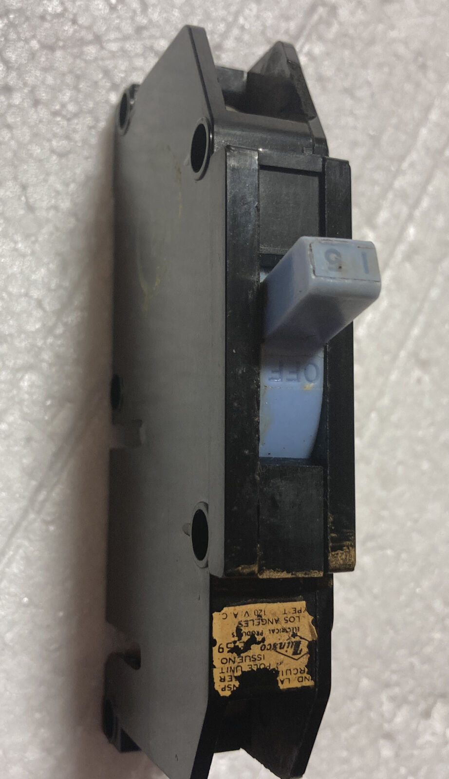 Zinsco 15 Amp 1 Pole Circuit Breaker 15A 1P type T electrical BLUE T15 eBay