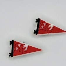 NFL Tampa Bay Buccaneers Football Team For Crocs Shoe Charms Jibbitz - 2 pieces