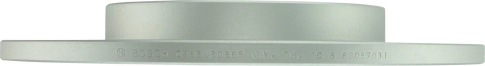 Rotor de freno de disco trasero QuietCast Bosch 2006 Chevrolet Uplander Bosch Foto 4 de 4