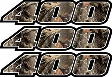 Camo 400 4x4 Fender Gas Tank Graphics Decal Stickers Atv Quad Outlander Prairie