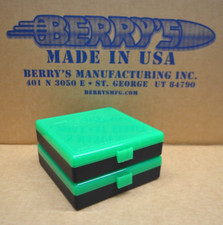 (2) 45 ACP / 40 CAL / 10 MM 100 ROUND PLASTIC AMMO BOXES (ZOMBIE / BLACK)