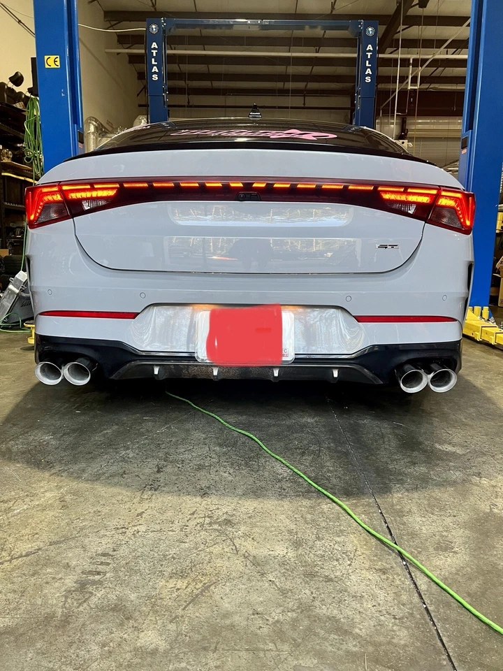 Sistema de escape eje trasero 2021-2024 Kia K5 GT / N-Line Sonata Hyundai  Foto 2 de 3