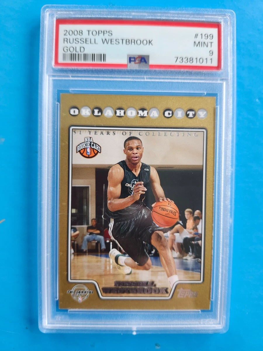 Topps Russell Westbrook Basketball Rookie Sports Trading Cards