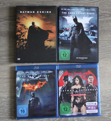 Batman begins, the dark knight rises, Batman vs Superman, dark Knight special