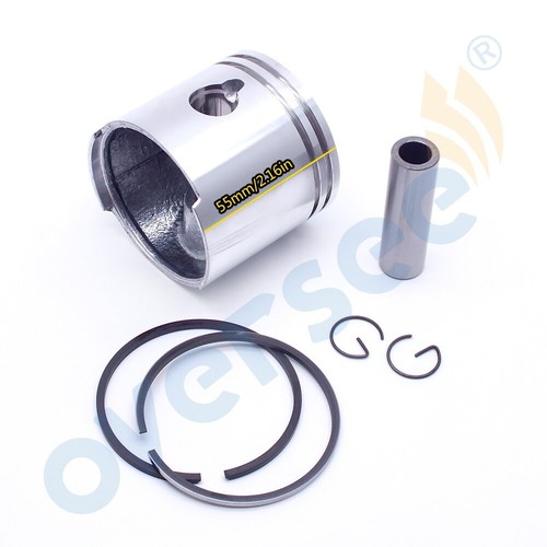 369-00001-0 Piston Kit For TOHATSU Nissan Outboard 4HP 5HP Mercury Mariner Motor - Bild 2 von 4