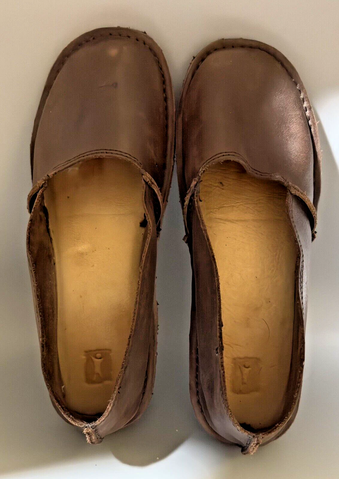 Baffin Pur Pure Provence Rare Women’s Comfort Shoes Flats Brown Leather Size 9M