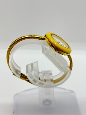 GUCCI 1100-L Change Bezel White Dial Quartz Watch for sale