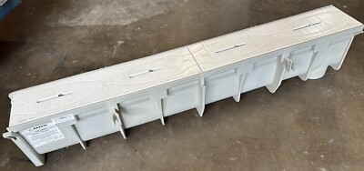 NDS DS-100N - Trench Drain/Channel Neutral (Flat) Rough Portion No GRATES