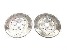 Left Right Front Brake Disc Rotors Set 1988 Harley Electra Glide Sport FLHS