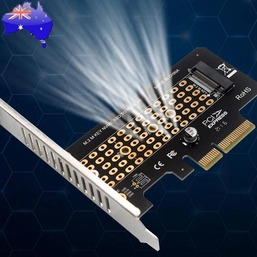 M-key NVME SSD To PCI-EX4 Adapter 32Gbps Full Speed Convenient Useful PCI-E GEN4
