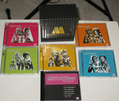 Motown Collection  10 CDs  -  1 DVD -Time Life Box Set w/ 150 Songs  - 2019 - NM