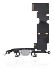 Charging Port Flex Cable Compatible For iPhone 8 Plus Premium  Silver 