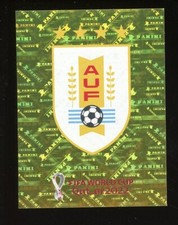 2022 Fifa World Cup Panini Sticker Qatar TEAM LOGO FOIL Uruguay URU2