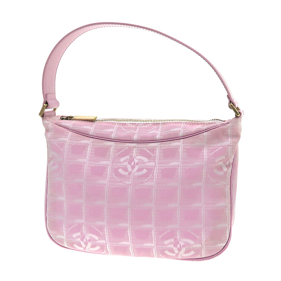 CHANEL ニュートラベルライン　ピンク Chanel New Travel Line Shoulder Color Pink W:9.84×H:5.91×D