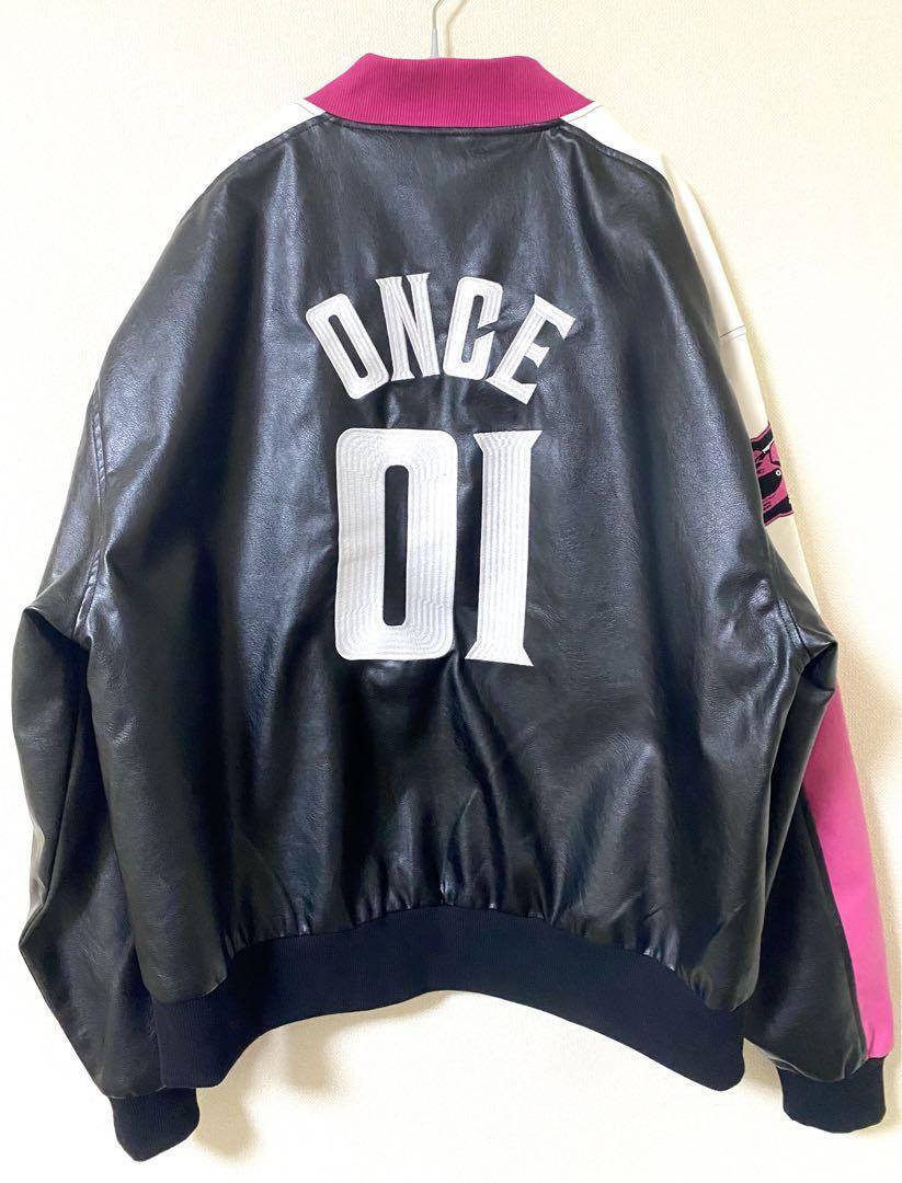 TWICE RACER JACKET Lサイズ　スタジャン　即購入可 TWICE 5TH WORLD TOUR READY TO BE IN JAPAN RACER JACKET SIZE