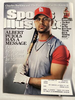 2009 March 16, Sports Illustrated Magazine, Albert Pujols (CP315)