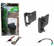 Dash Kit Wire Harness Antenna Adapter for 2009 2010 2011 2012 2013 Jeep Compass