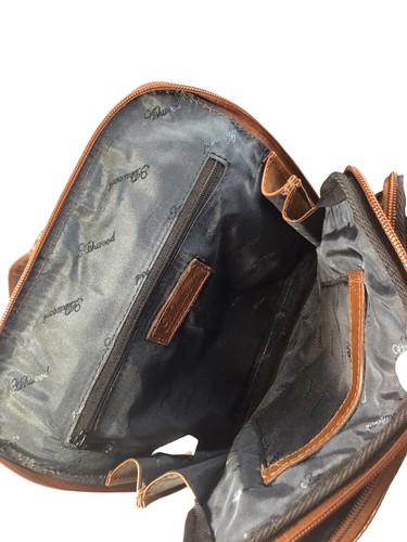 Leder RUCKSACK - Damen ASHWOOD ECHTLEDER 3 FÄCHER Braun Medium - Bild 5 von 10