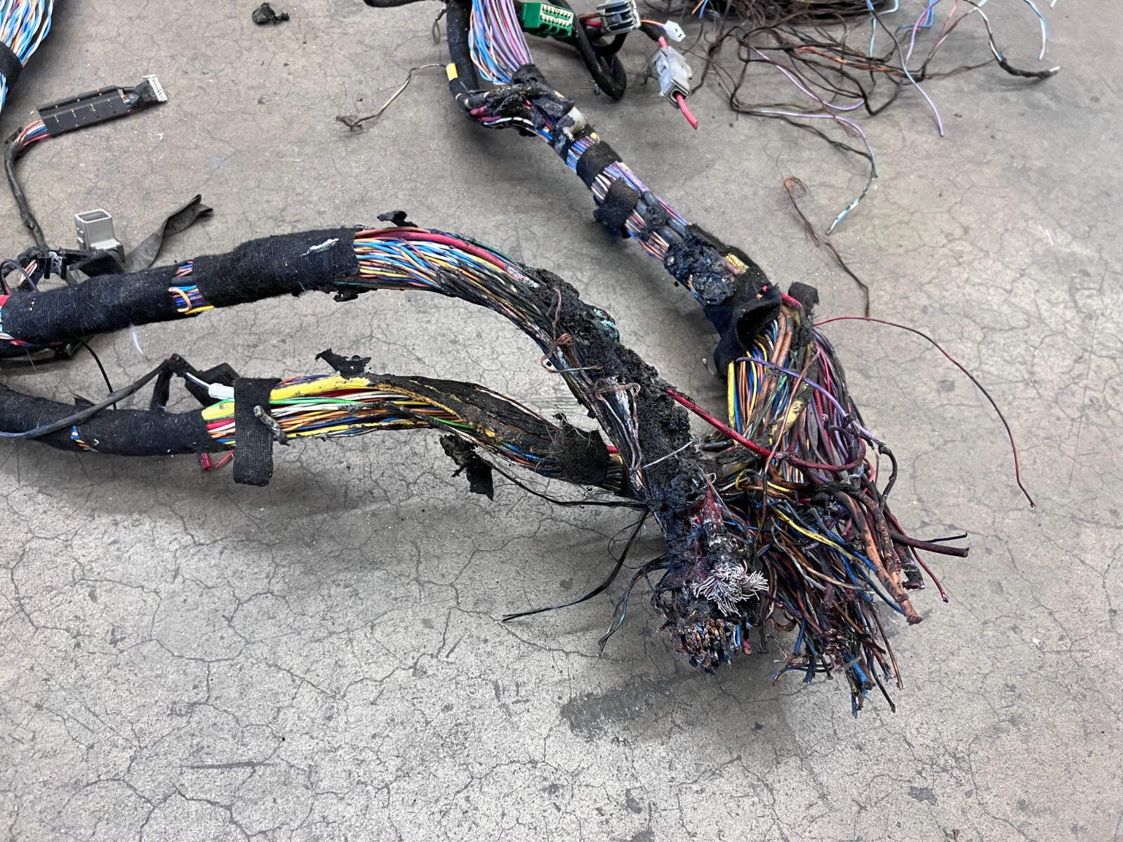 MCLAREN 650S SPIDER BODY WIRING HARNESS MISC. PIGTAILS OEM 11M3038CP 11M2401CP