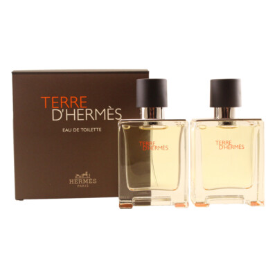 Terre D' Hermes EDT for Men 2 Pack - 1.7 oz / 50 ml - SPR | eBay