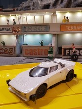 Lancia Stratos, Carrera Servo 132, weiß, 1:32, läuft 1a, gut