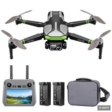 Quadcopters Multirotors Drones Camera Adults 4K 5.7 FPV Touchscreen Auto Return