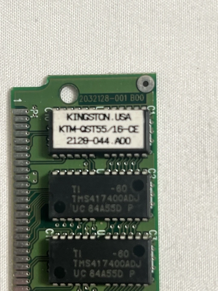 8MB Kit (2x 4MB) Samsung FPM RAM 72P PS/2 SIMM Kingston Memory KMM5321000CV-7 - Image 4 of 4