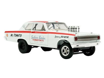 1965 DODGE CORONET AWB ''MR. TOMATO'' WHITE 1/18 DIECAST MODEL BY ACME A1806513