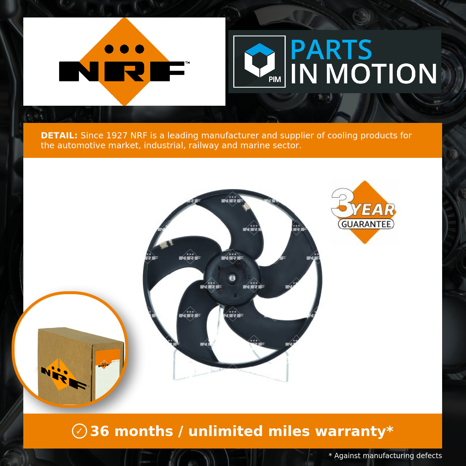 ✅Fits NRF NRF 47321 Fan, engine cooling 47321 Radiator fan L fits: ⭐UK Seller⭐ - Image 3