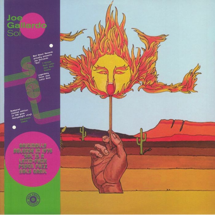 GALLARDO, Joe/SOL - Sol (reissue) - limited 180 gram vinyl LP with obi-strip