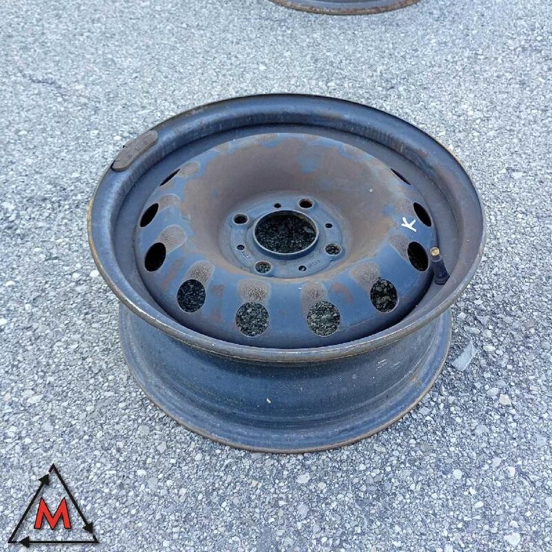 Steel wheel 5,5Jx14 4x108 ET24 PEUGEOT 206 MK1 1998-2003 used (110843)