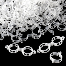 150 Pcs Plant Clips for Climbing Plants, Tomato Transparent white