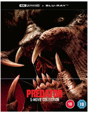Predator 5 Movie Collection UHD/BD Blu-ray