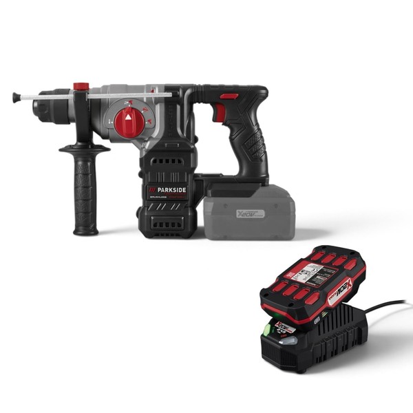 Parkside Pkhap 2034-Li B1 Akku-Kombihammer 20V Mit Akku 2Ah+LadegeräT NEU OVP-image