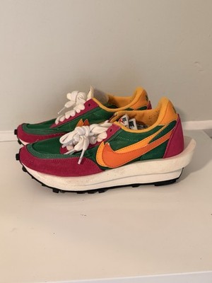Sacai X Nike LD Waffle  Pine Green 