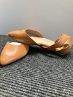 VenusCelia Shoes Womens Size 8 Camel Brown Ankle Strap Pointed Toe Flats Dressy — photo 5
