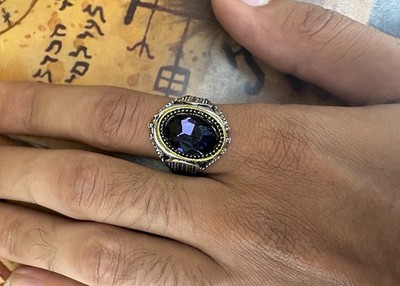 A++ Real Black Magical 9430 Spells Ring Wealth Lottery Money