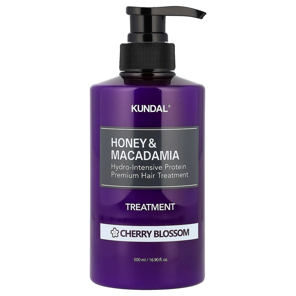 Honey & Macadamia, Treatment, Cherry Blossom, 16.9 fl oz (500 ml)