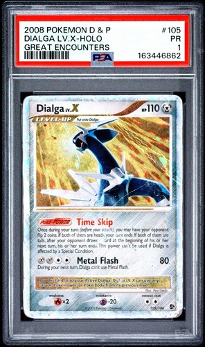 Dialga LV.X graded PSA 1 for sale on eBay