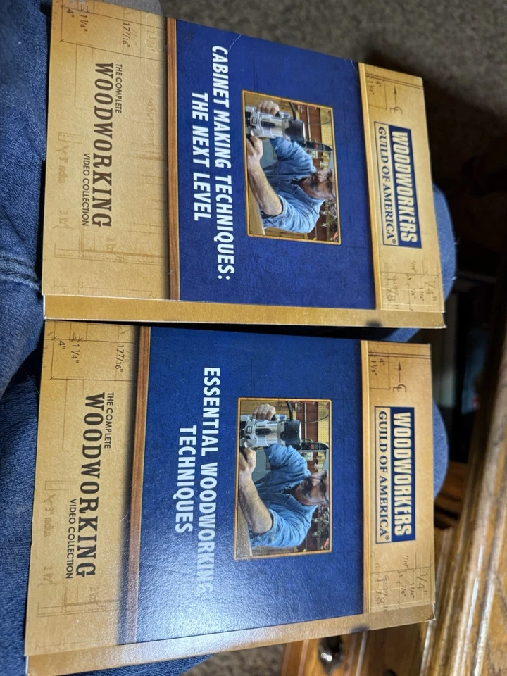 Woodworkers Guild of America 34 Dvd Lot Various Projects Woodworking - Image 4 of 4