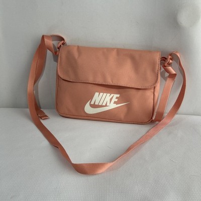 Nike Sportswear Women's Apricot White Logo Futura 365 Crossbody